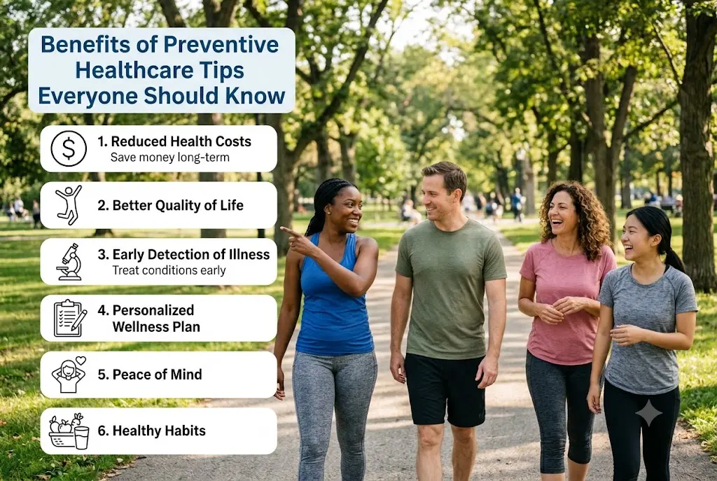 benefits of preventive healthcare tips everyone should know