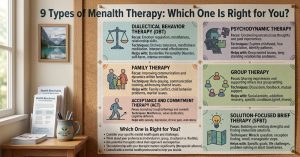 9 types of mental health therapy which one is right for you